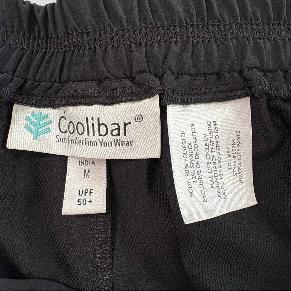 Coolibar Navona City Pants – Women’s Medium – Black – UPF 50+ - Picture 10 of 11